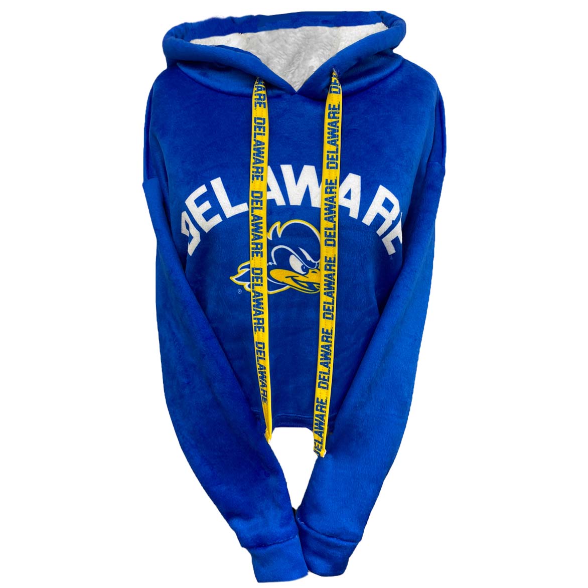 Delaware Varsity Furry Hoodie | lojobands