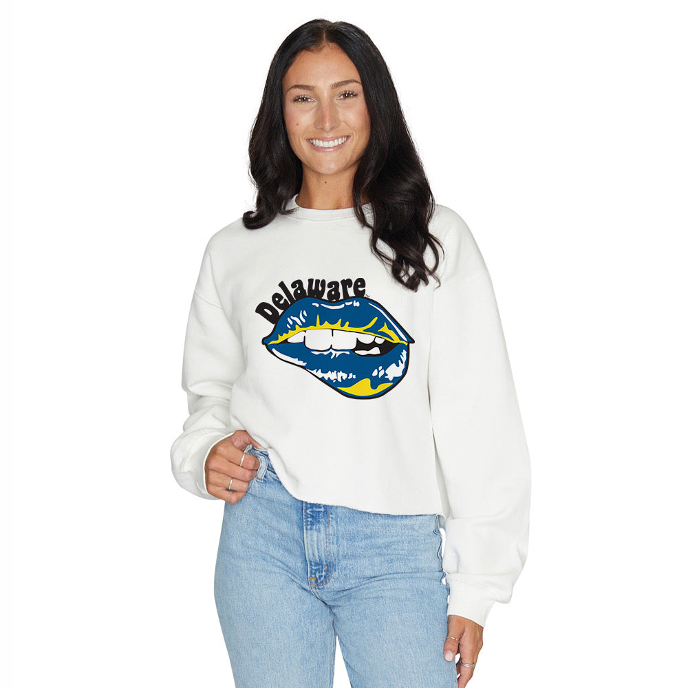 Delaware Lips Crewneck | lojobands
