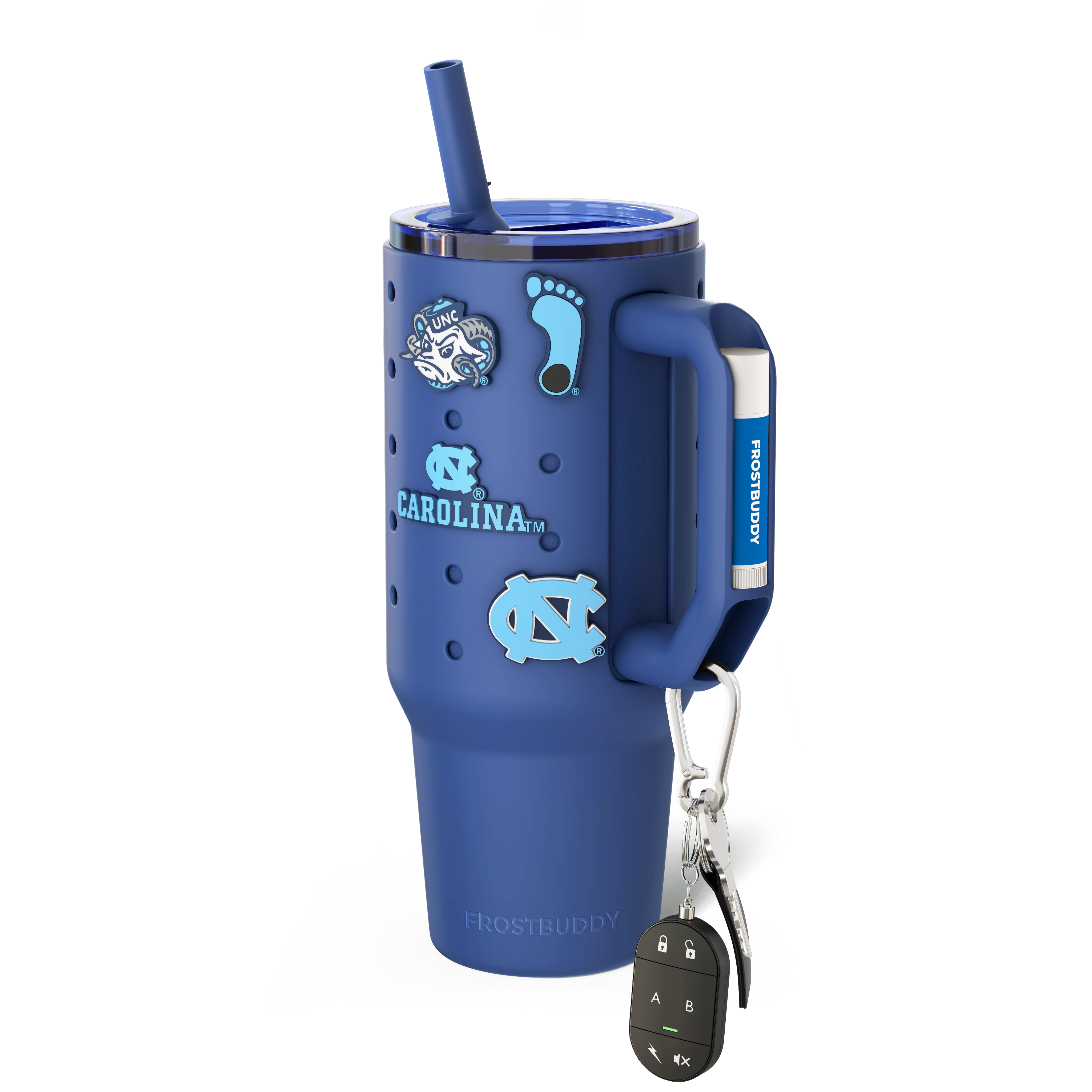 Thicc Buddy 40oz | UNC Tarheels | Skin + Budz Bundle | Frost Buddy