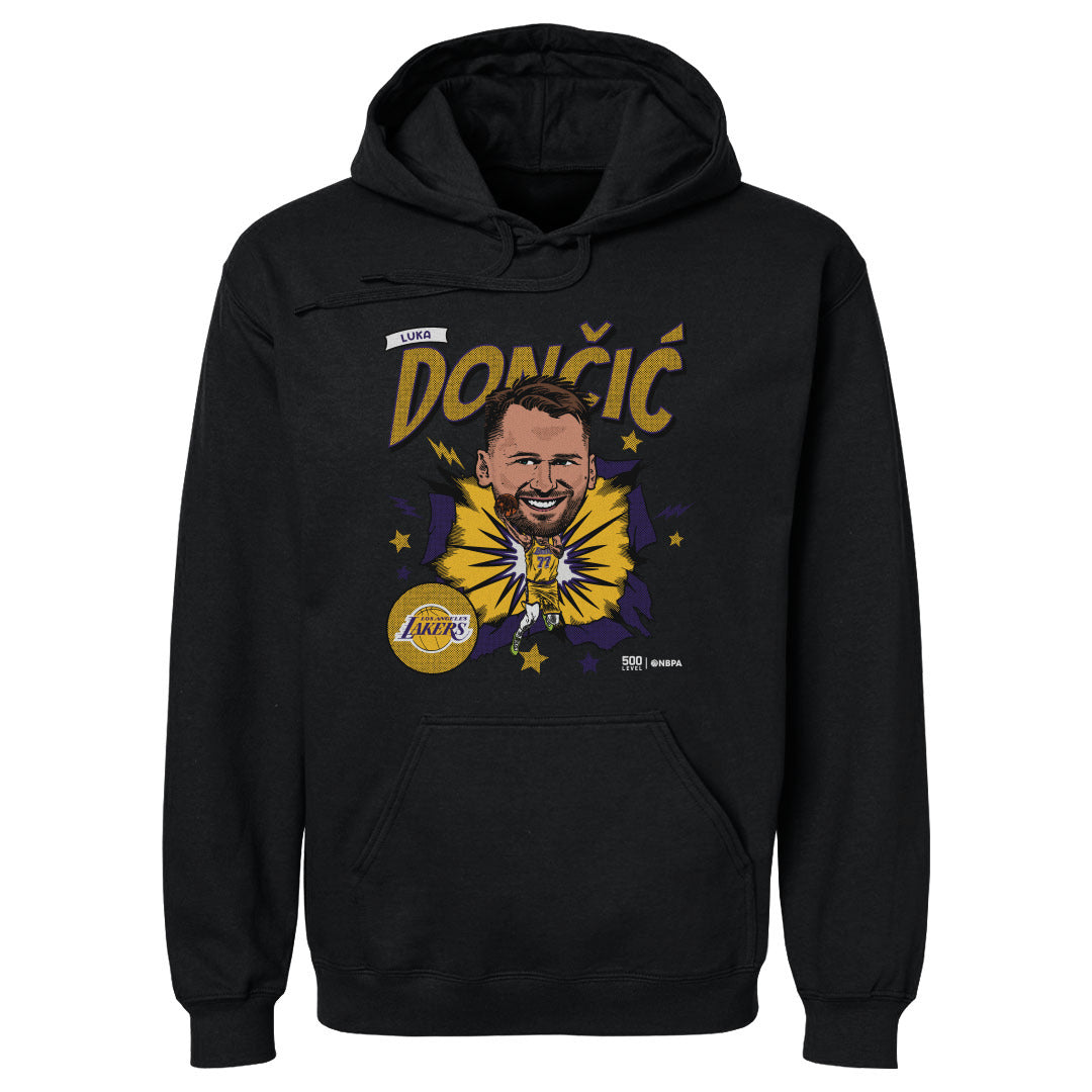 Luka Doncic Los Angeles Lakers Caricature WHT 1