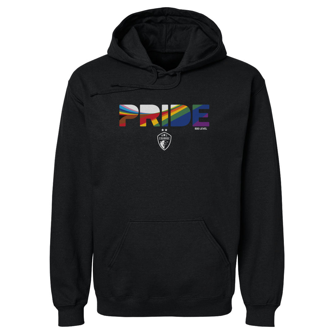 North Carolina Courage Pride Stripes 2025 WHT