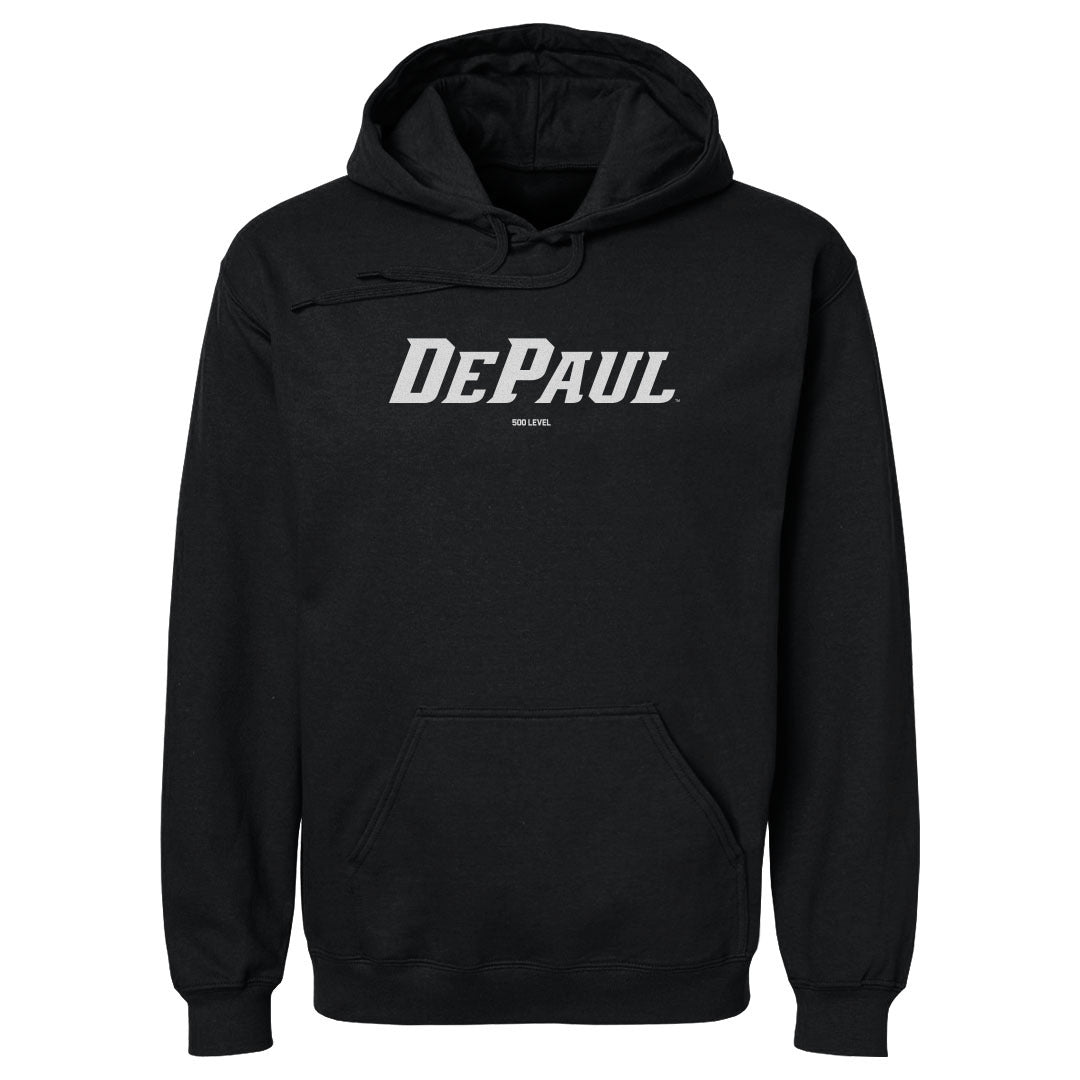 DePaul Blue Demons Wordmark White