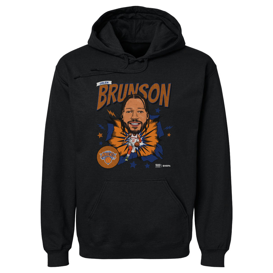 Jalen Brunson New York Knicks Caricature Retro