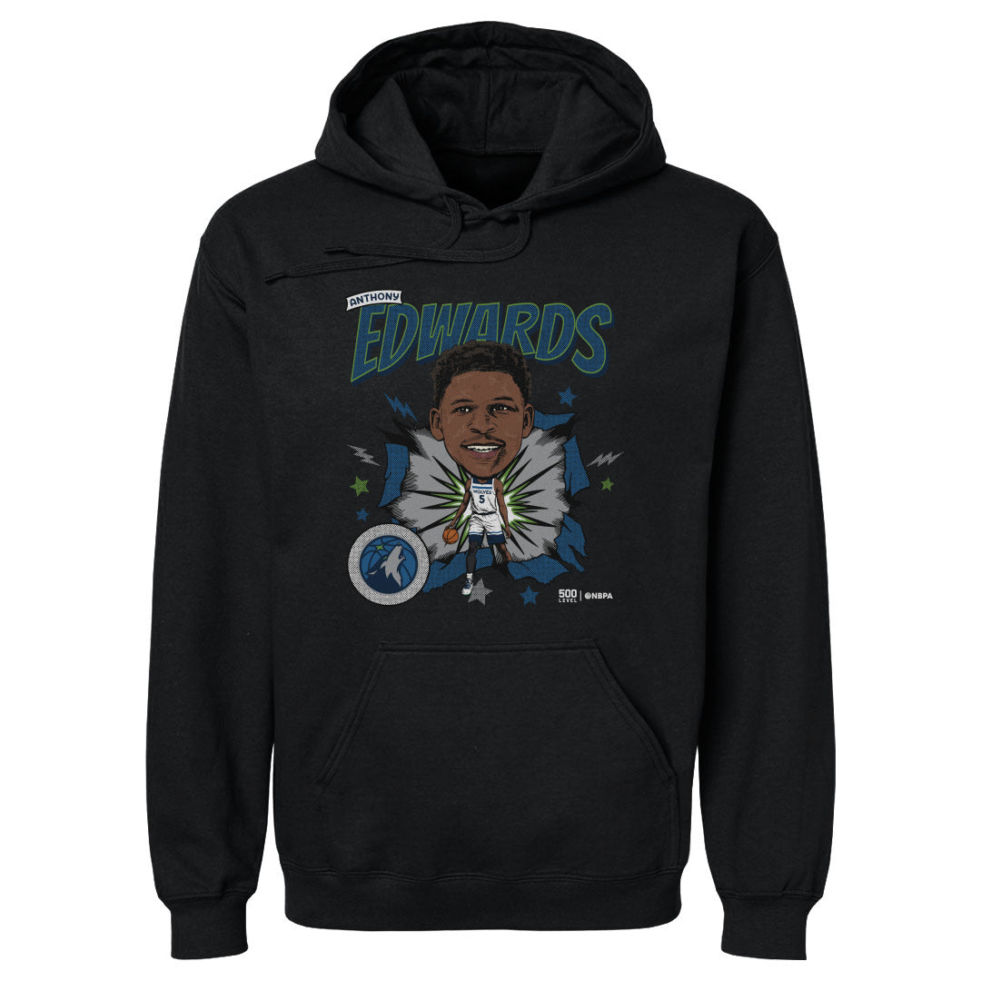 Anthony Edwards Minnesota Timberwolves Caricature Retro 1