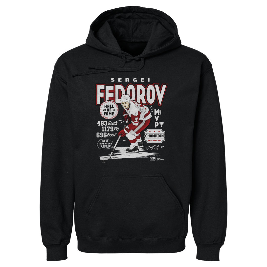 Sergei Fedorov Detroit Vintage Stats