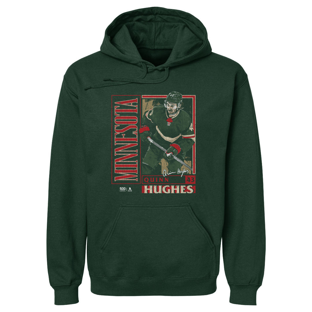 Quinn Hughes Minnesota Vintage Card