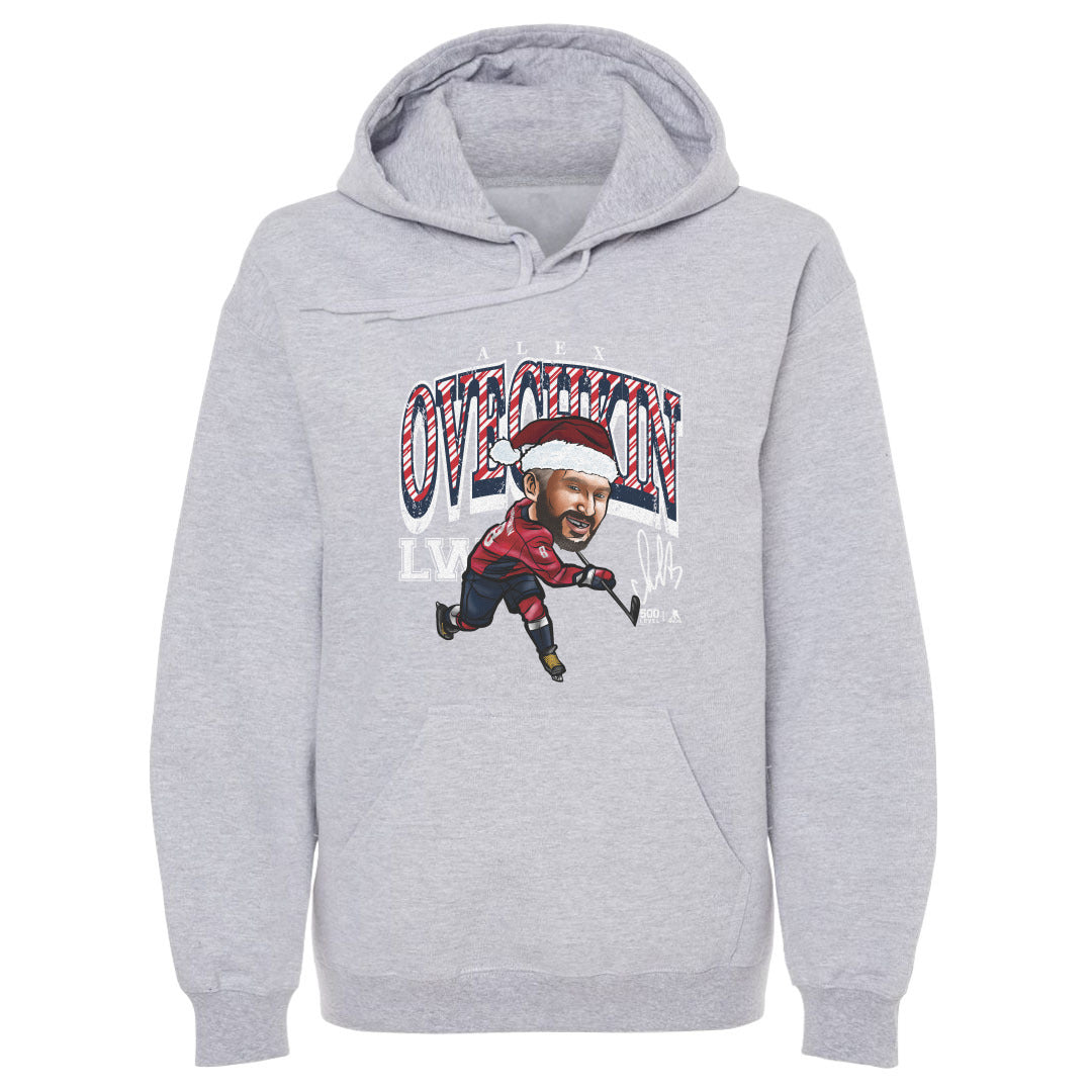 Alex Ovechkin Washington Cartoon Santa Hat