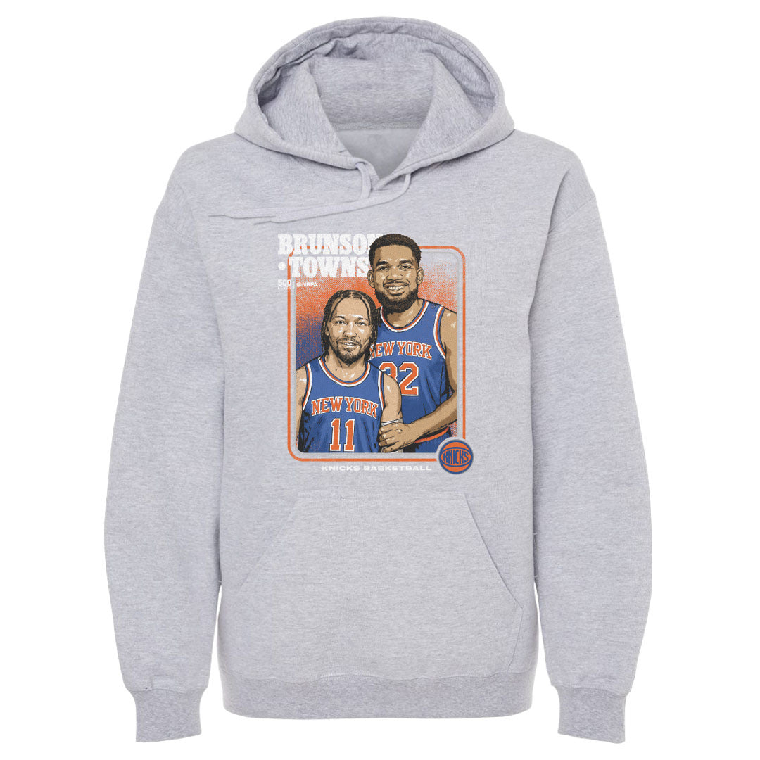 Jalen Brunson & Karl-Anthony Towns New York Knicks Step Brothers 1