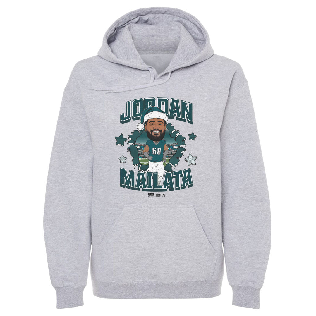 Jordan Mailata Philadelphia Santa Hat 1