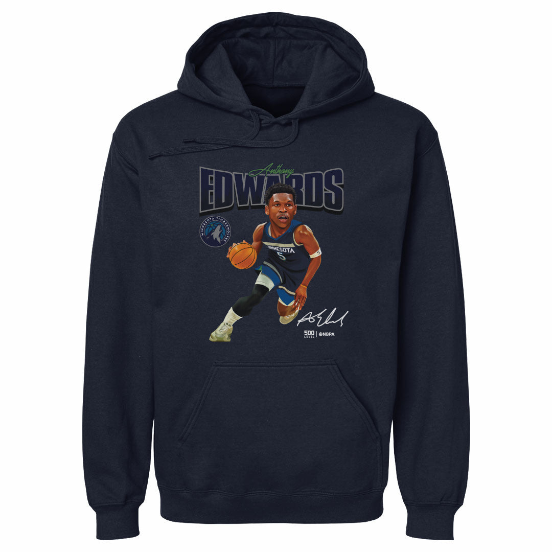 Anthony Edwards Minnesota Timberwolves Caricature 1