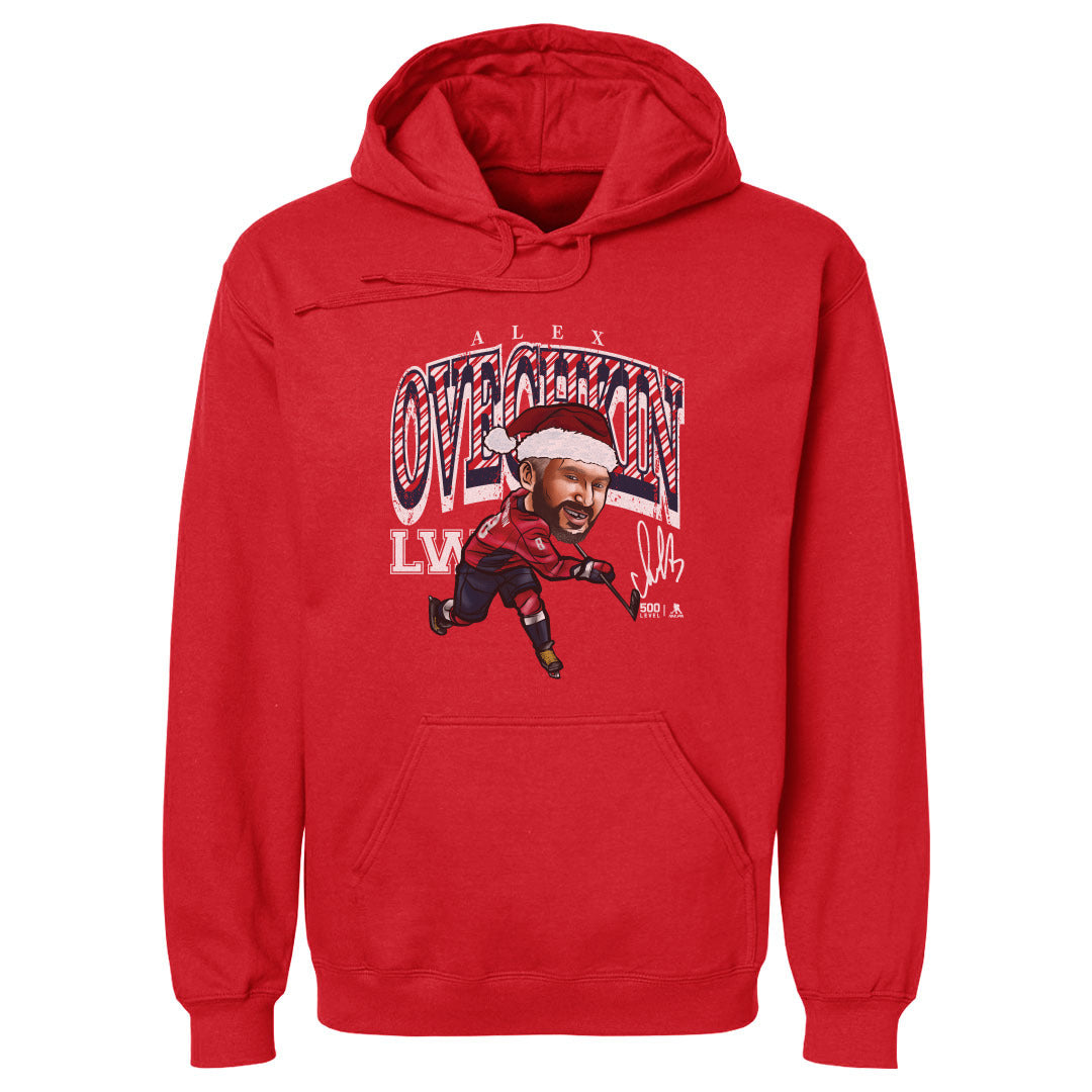 Alex Ovechkin Washington Cartoon Santa Hat 3