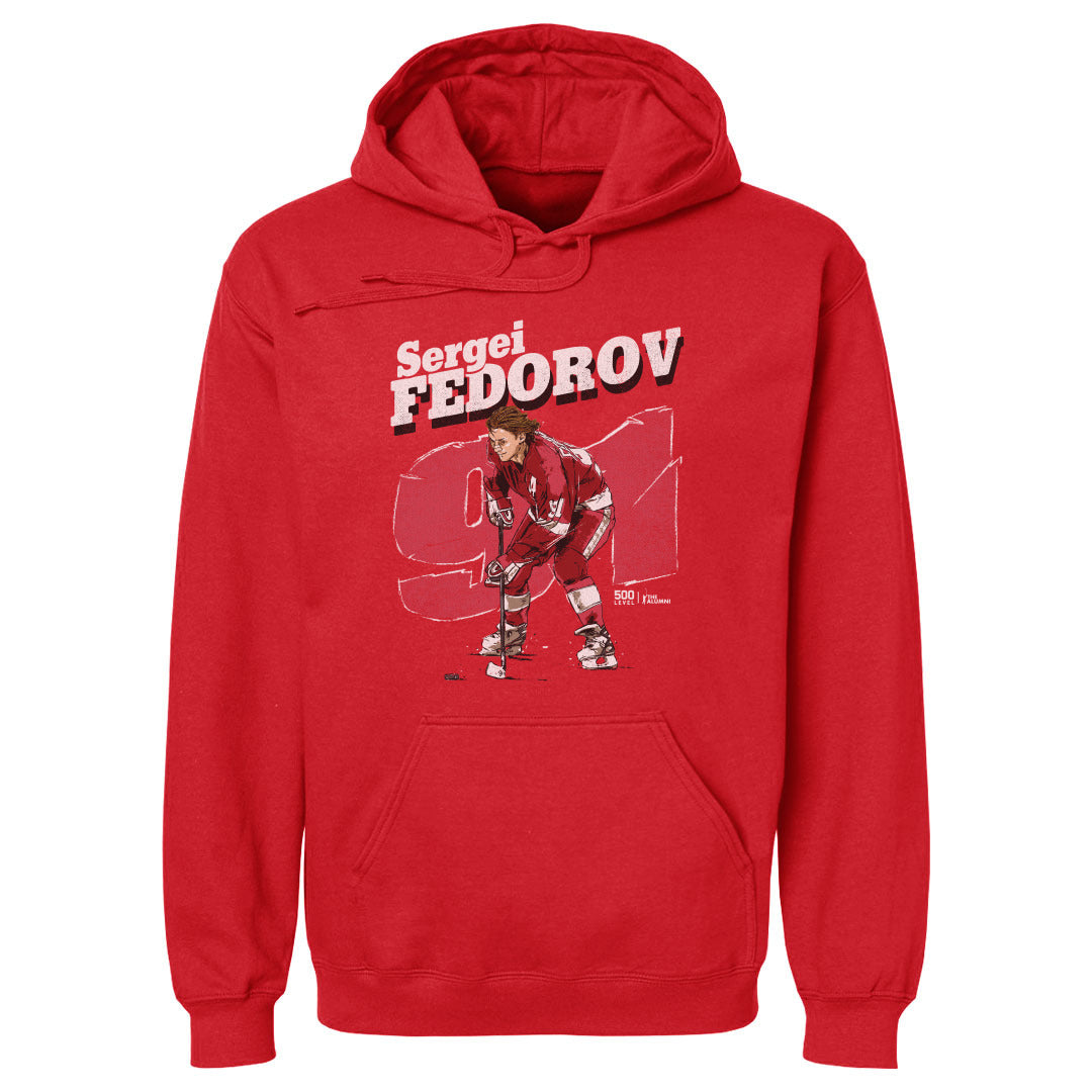 Sergei Fedorov Detroit Retro 3