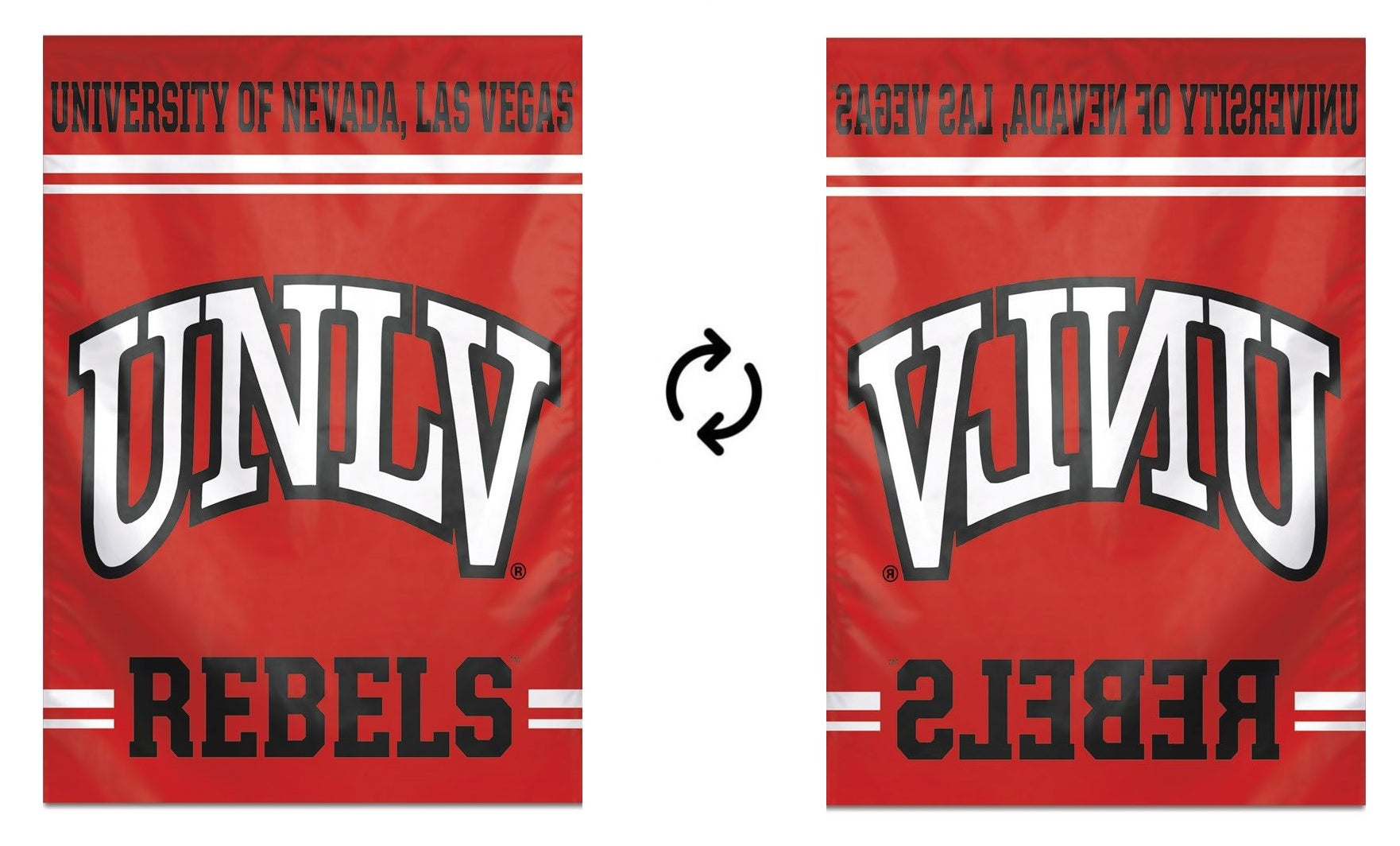 UNLV Rebels Banner Red
