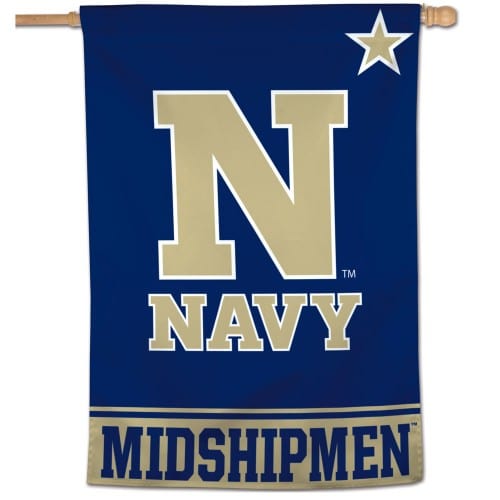 US Naval Academy Banner Flag Midshipmen Logo 3