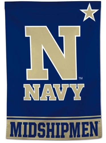 US Naval Academy Banner Flag Midshipmen Logo