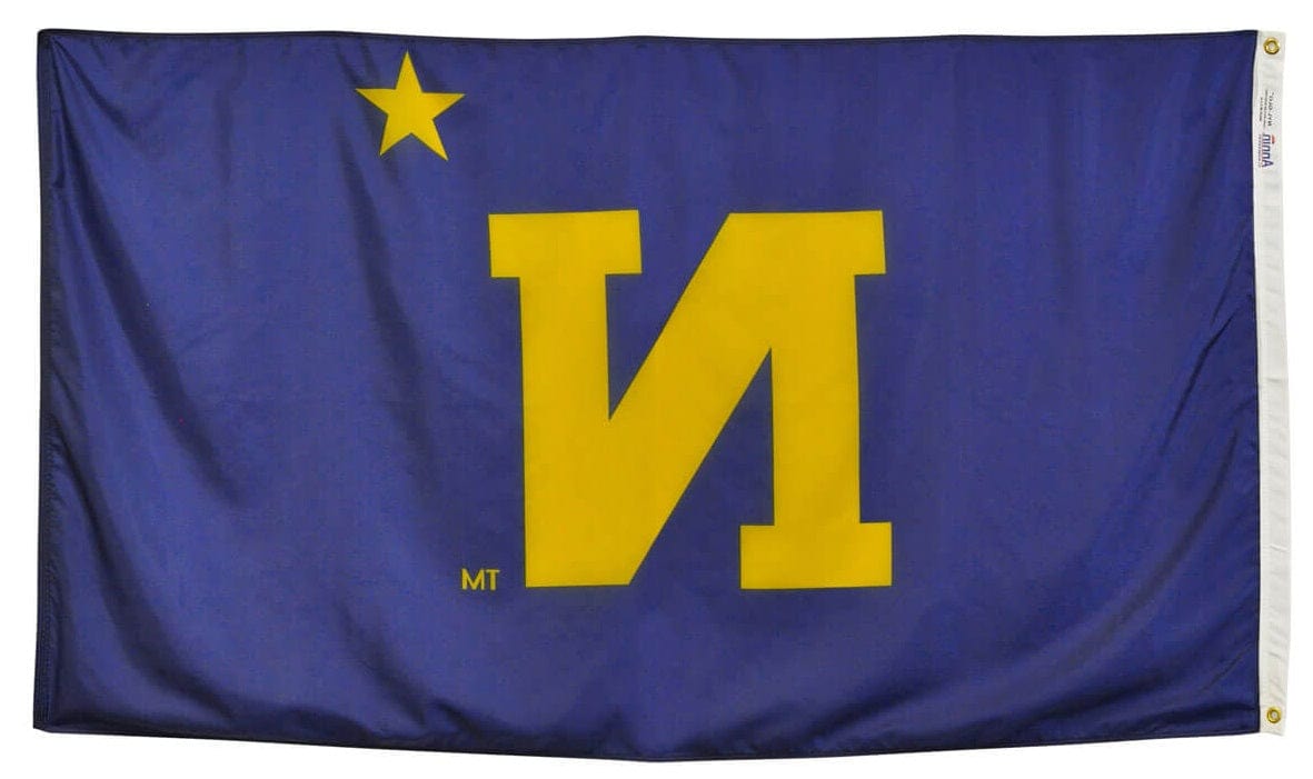 US Naval Academy Flag 3x5 N Logo 2