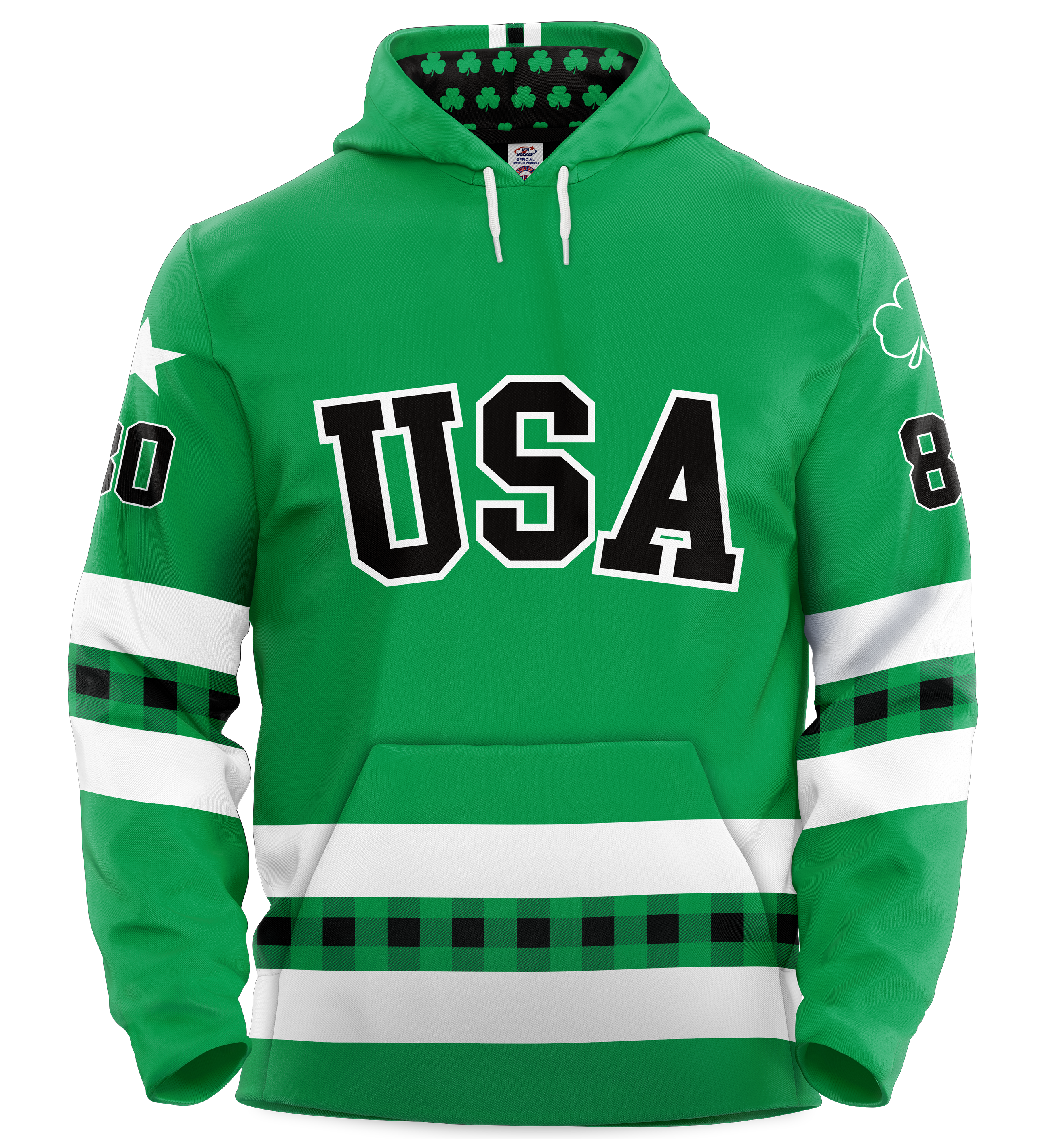 USA Hockey Miracle on Ice Licensed Performance Hoodie L.E. Adult