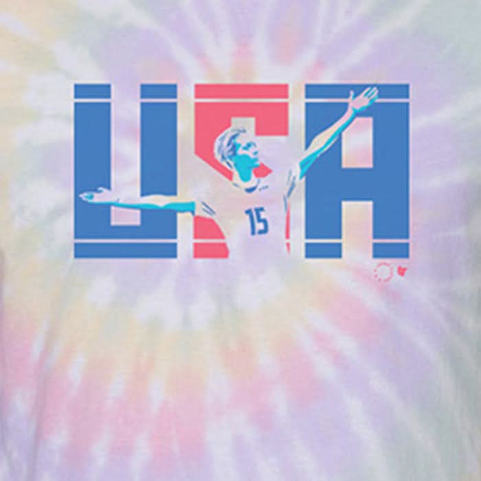 USA Rapinoe Tie-Dye 2