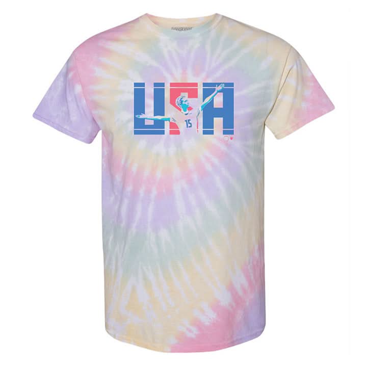USA Rapinoe Tie-Dye 1