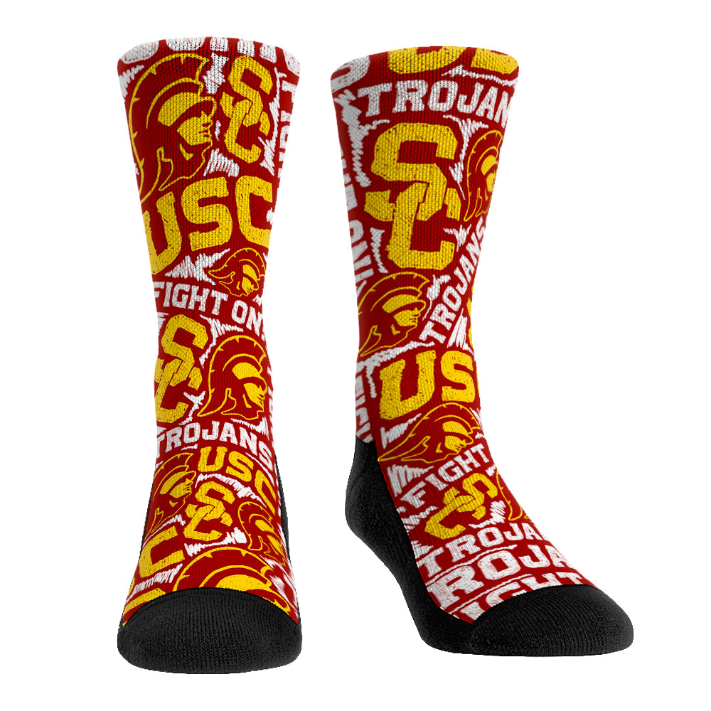 USC Trojans - Logo Sketch | Rock 'Em Socks 1