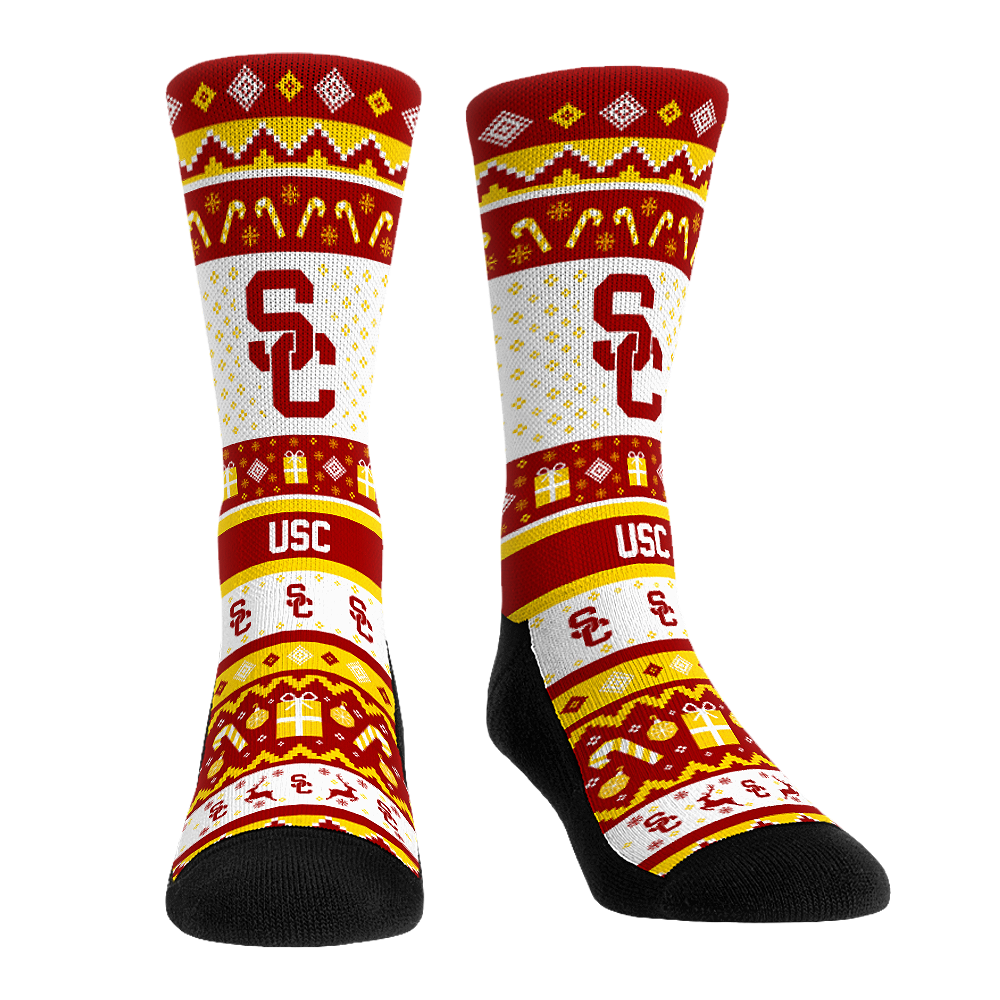 USC Trojans - Tacky Sweater | Rock 'Em Socks 1