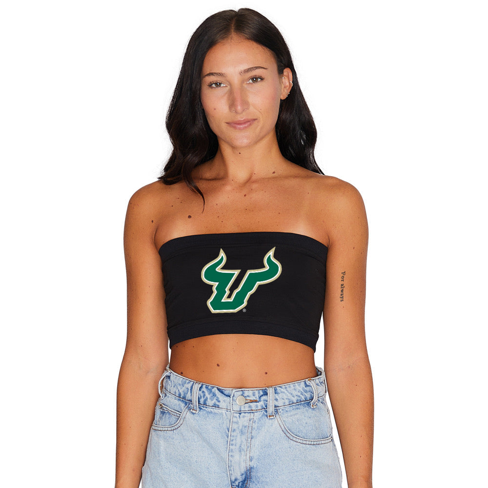USF Black Bandeau Top | lojobands