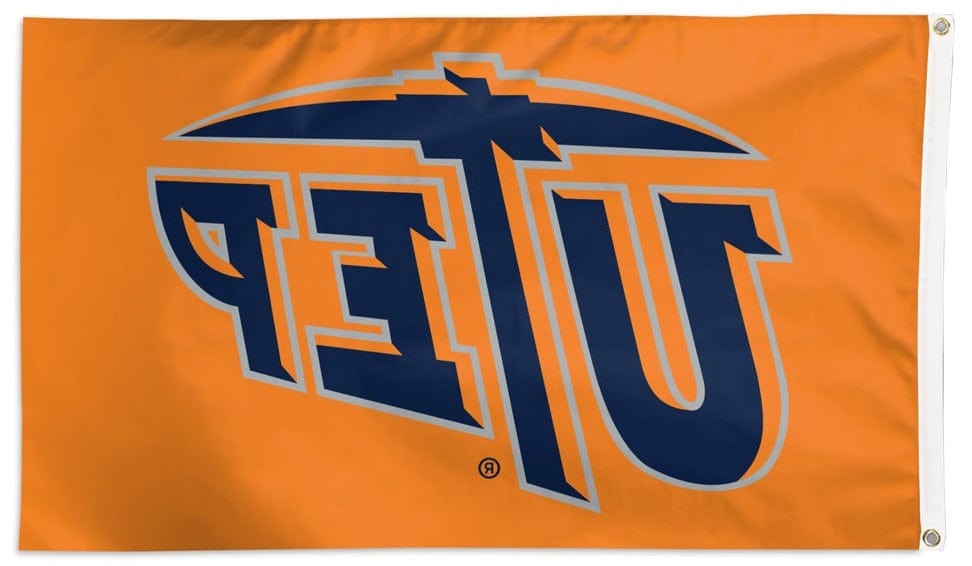 UTEP Flag 3x5 Orange Logo