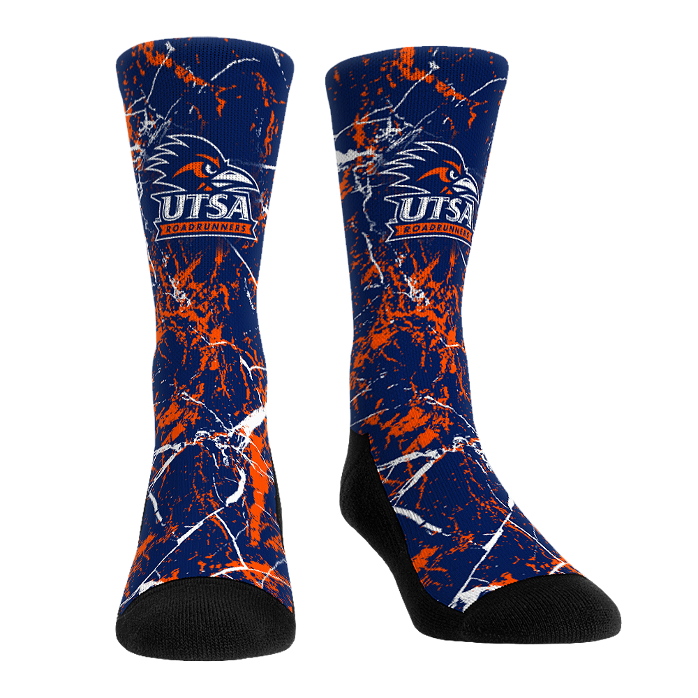 UTSA Roadrunners - Cracked Marble | Rock 'Em Socks