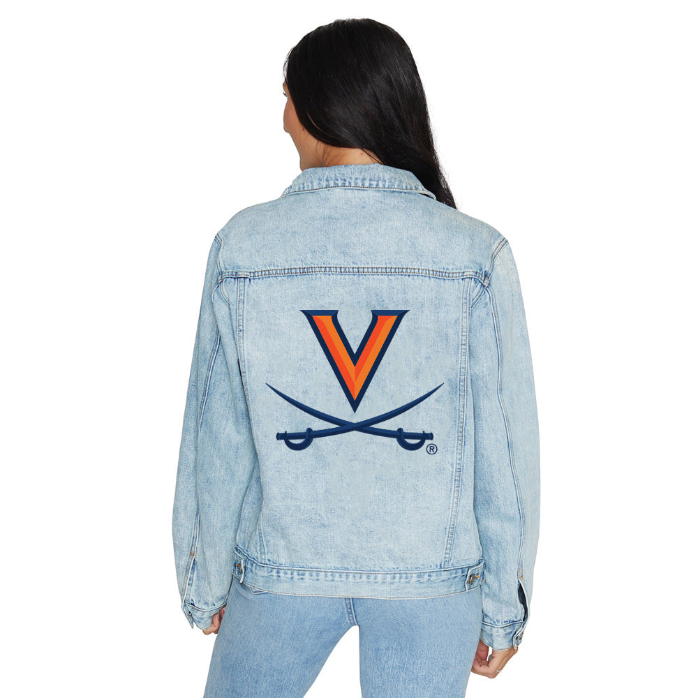 Virginia Cavaliers Denim Jacket | lojobands 1