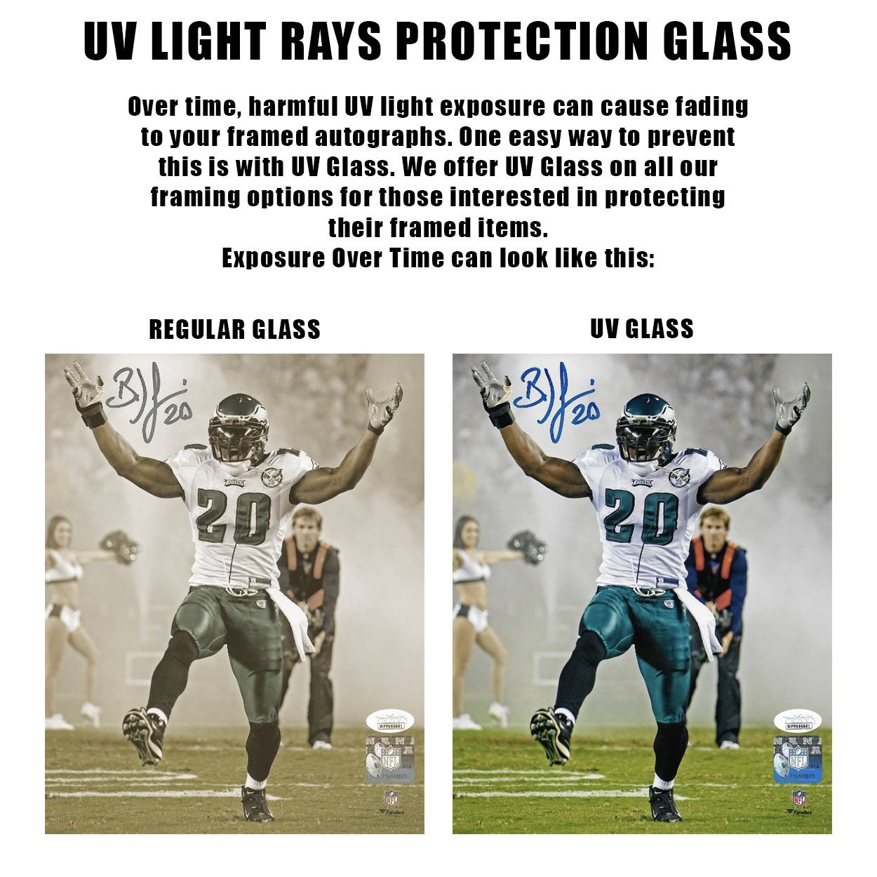 Dallas Cowboys Custom NFL Football 11x14 Picture Frame Kit (Multiple Colors) 5