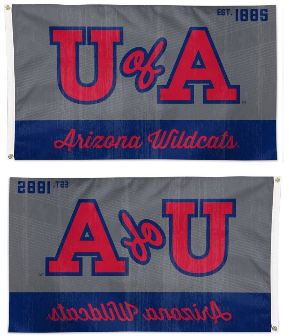 University of Arizona Flag 3x5 Vintage Design