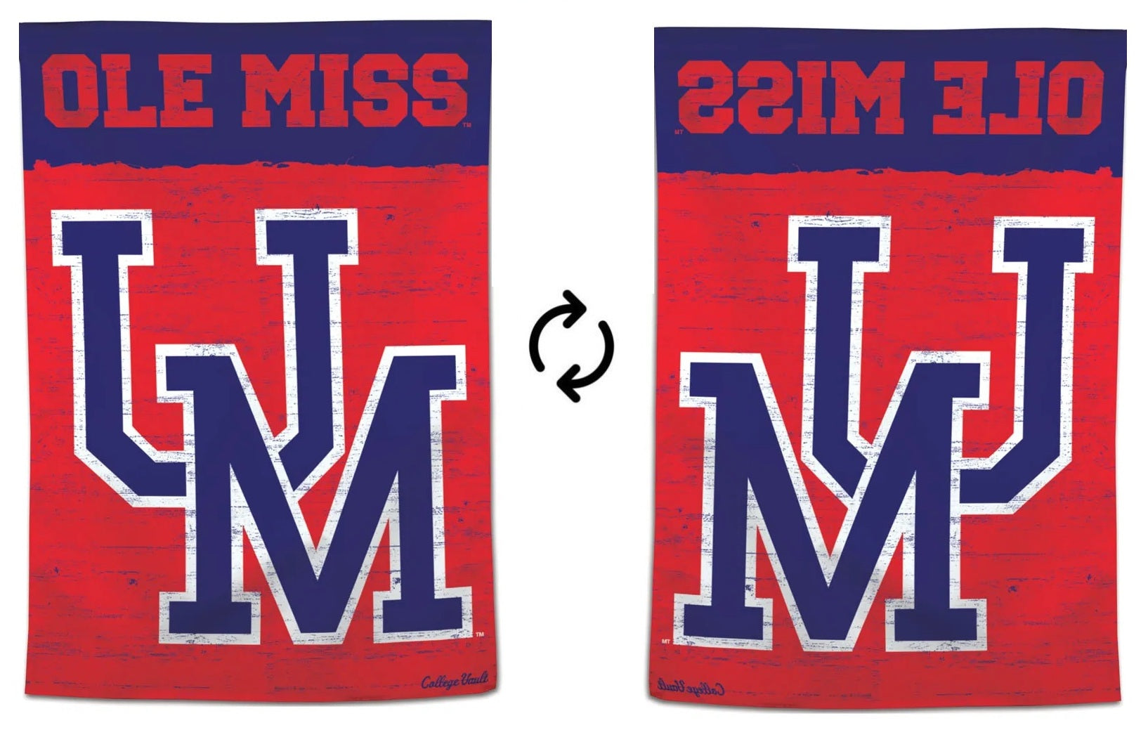 University of Mississippi Throwback House Banner
