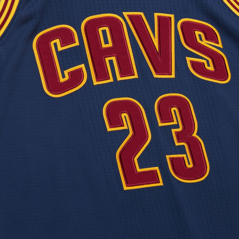 Cleveland Cavaliers - 23 Lebron James 2015/16 Alternate Swingman Astros Blue Jersey 5