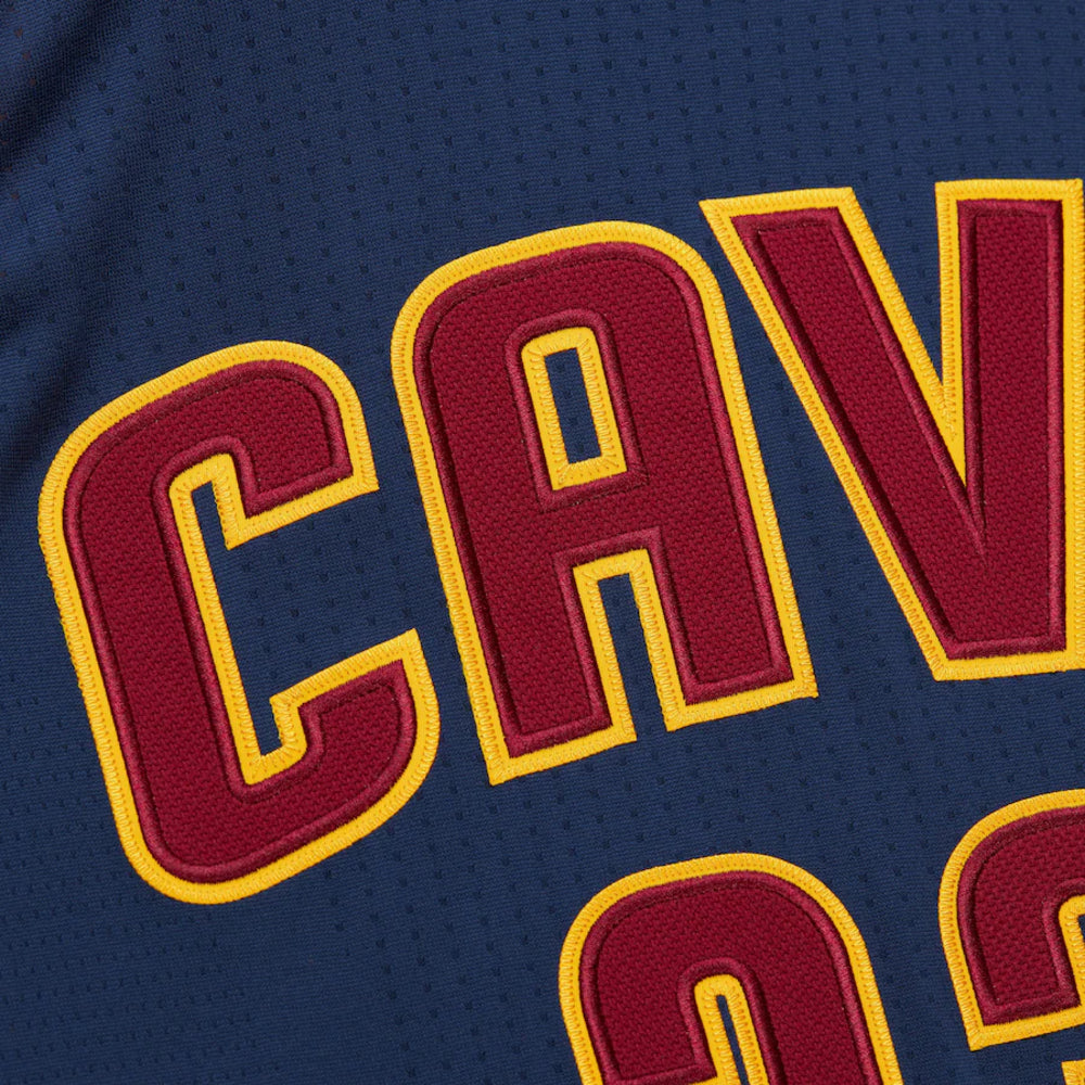 Cleveland Cavaliers - 23 Lebron James 2015/16 Alternate Swingman Astros Blue Jersey 7
