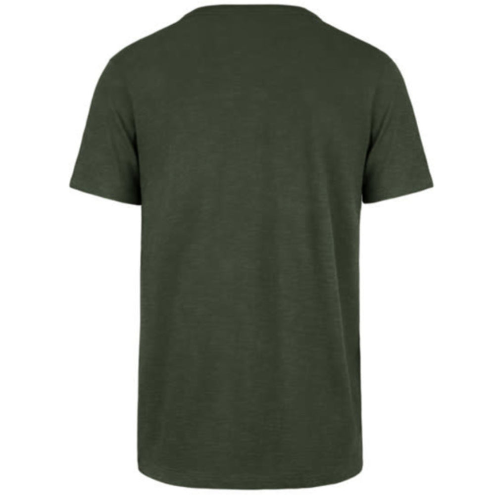 Miami Hurricanes - Vintage Bottle Green Grit Scrum T-Shirt 2