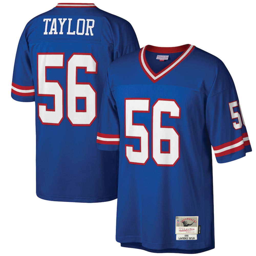 New York Giants - Lawrence Taylor 1986 Royal Legacy Player Men's Jersey 1