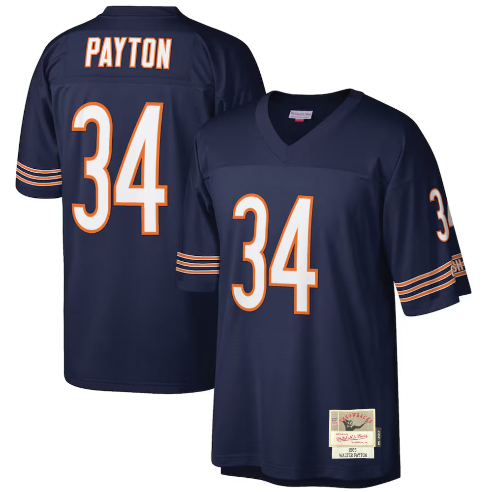 Chicago Bears - NFL Walter Payton 1985 Authentic Throwback Retired Player Jersey 1