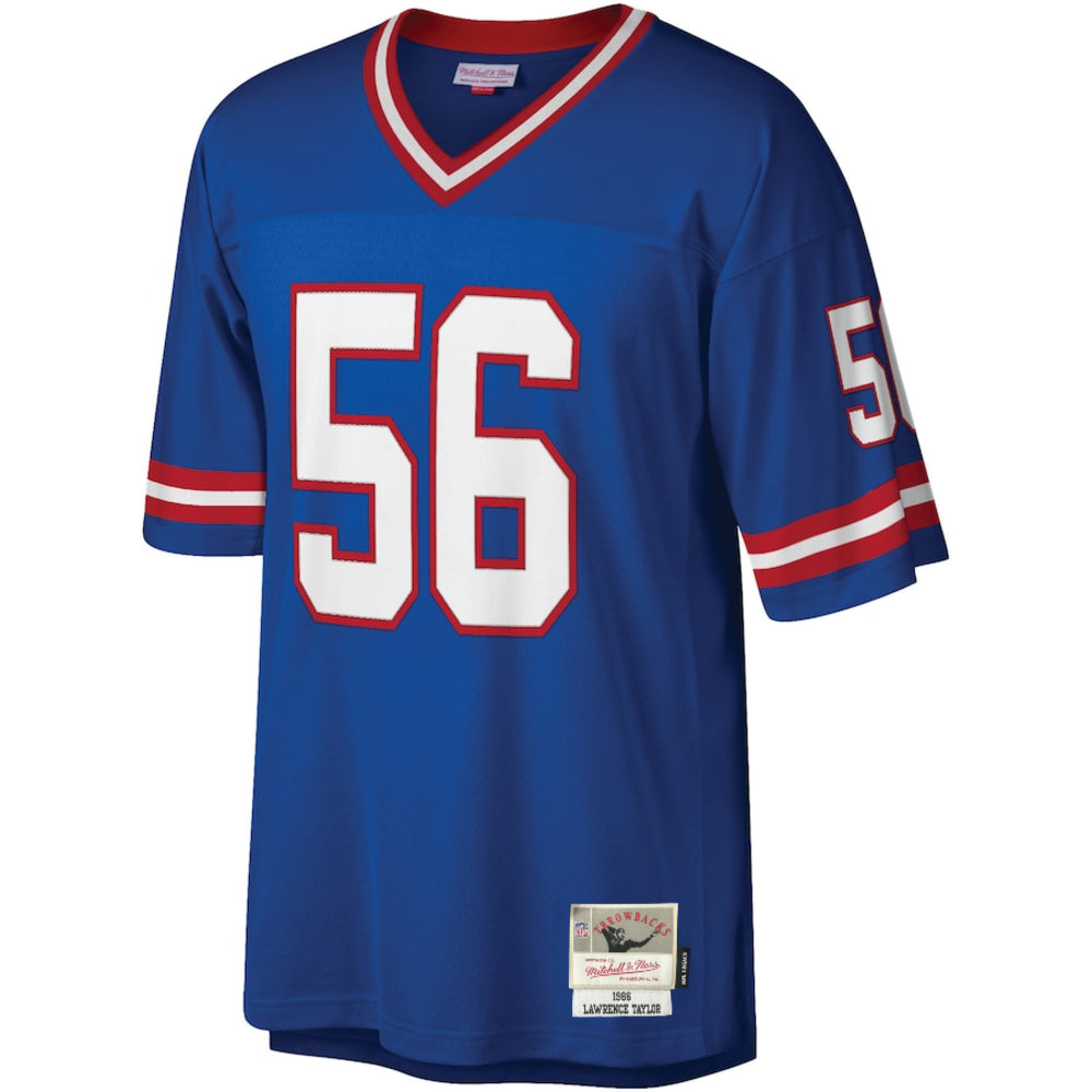 New York Giants - Lawrence Taylor 1986 Royal Legacy Player Men's Jersey 2