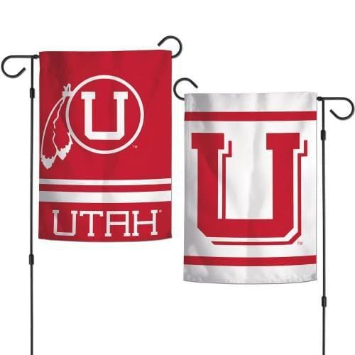 Utah Garden Flag 2 Sided Utes Vintage Classic Logo