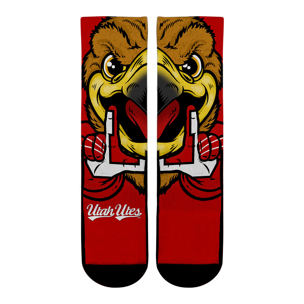 Utah Utes - Swoop Mascot | Rock 'Em Socks