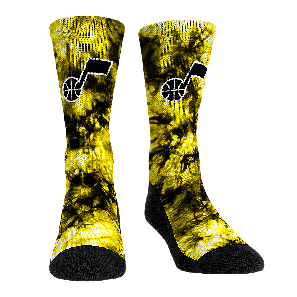 Utah Jazz - Team Tie Dye | Rock 'Em Socks 1