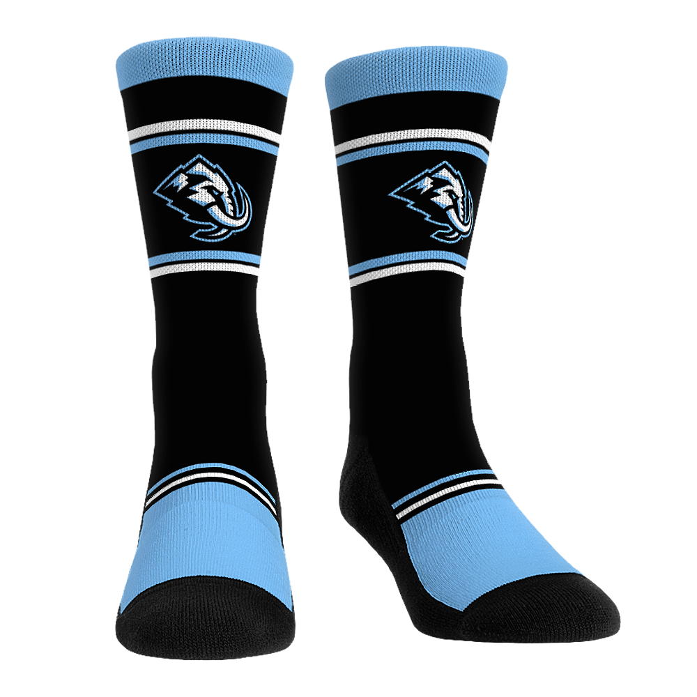 Utah Mammoth - Big Block Stripe | Rock 'Em Socks