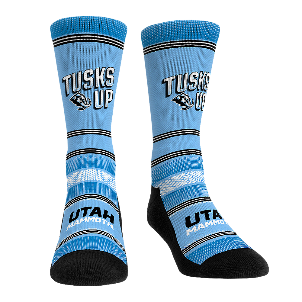 Utah Mammoth - Slogan | Rock 'Em Socks