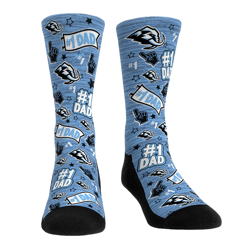 Utah Mammoth - #1 Dad | Rock 'Em Socks