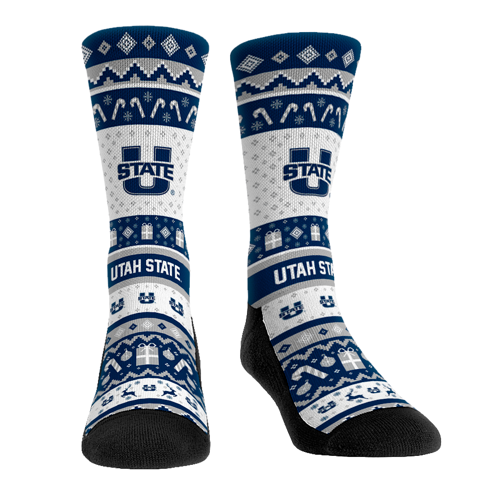 Utah State Aggies - Tacky Sweater | Rock 'Em Socks
