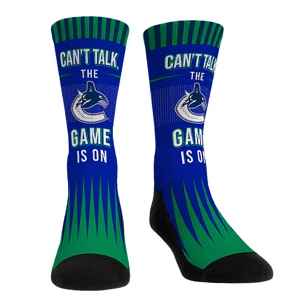 Vancouver Canucks - Can't Talk | Rock 'Em Socks