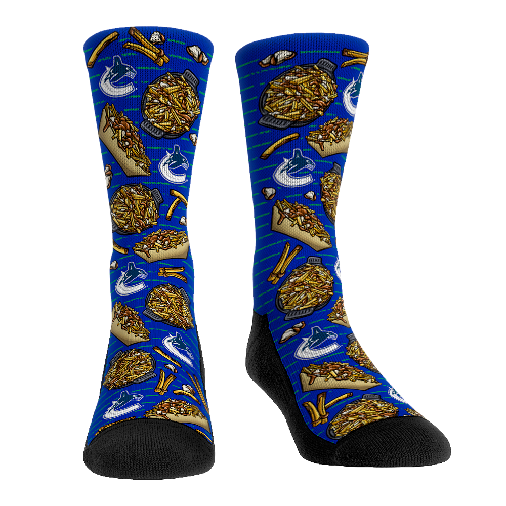 Vancouver Canucks - Poutine | Rock 'Em Socks
