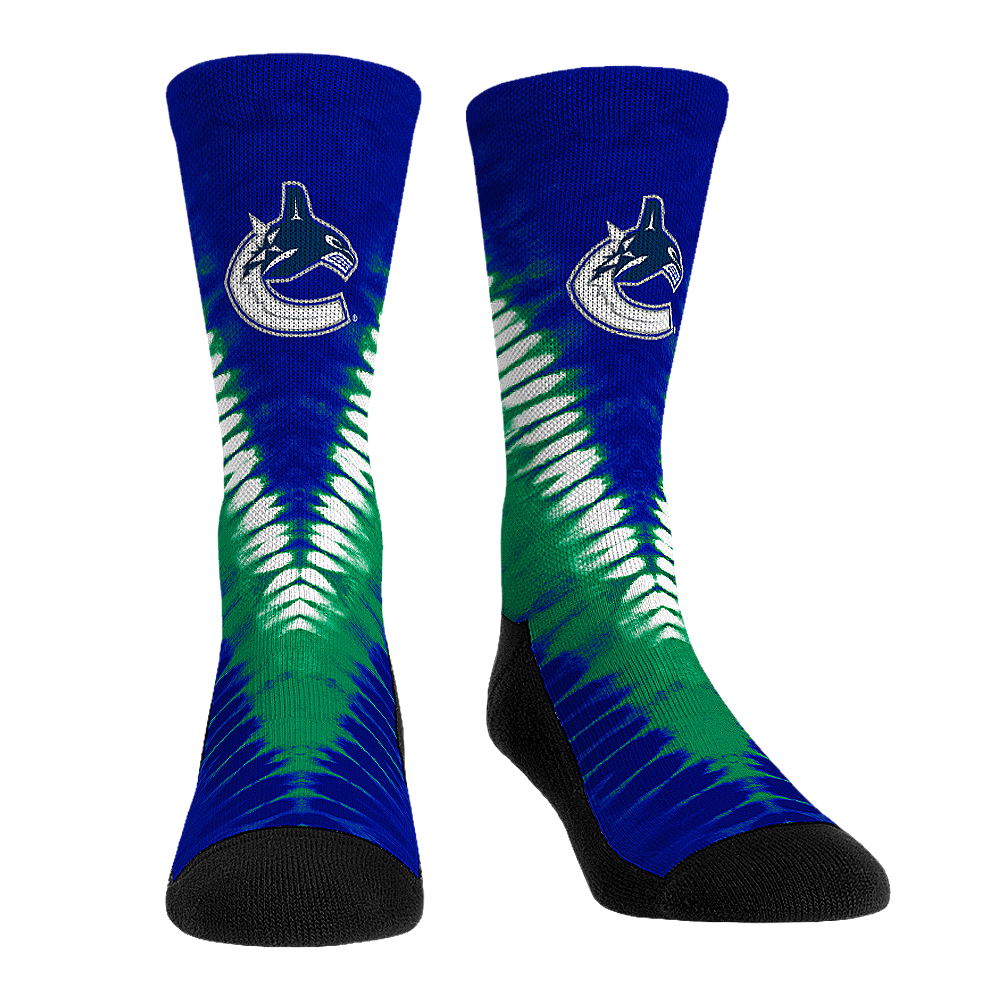 Vancouver Canucks - V Shape Tie Dye | Rock 'Em Socks
