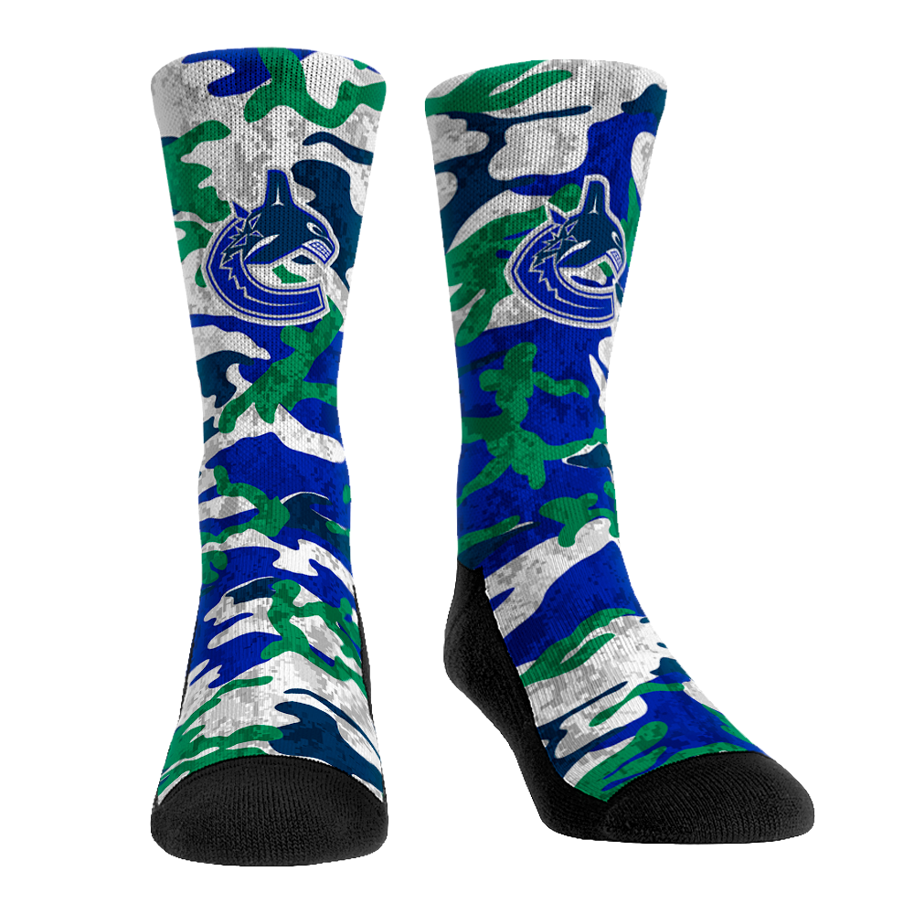 Vancouver Canucks - What The Camo | Rock 'Em Socks