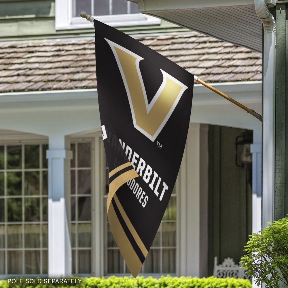 Vanderbilt Commodores Banner Vertical Flag